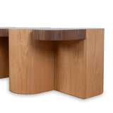 Artea 1.68m Dining Bench - Two Tone Natural Dining Bench Century-Core