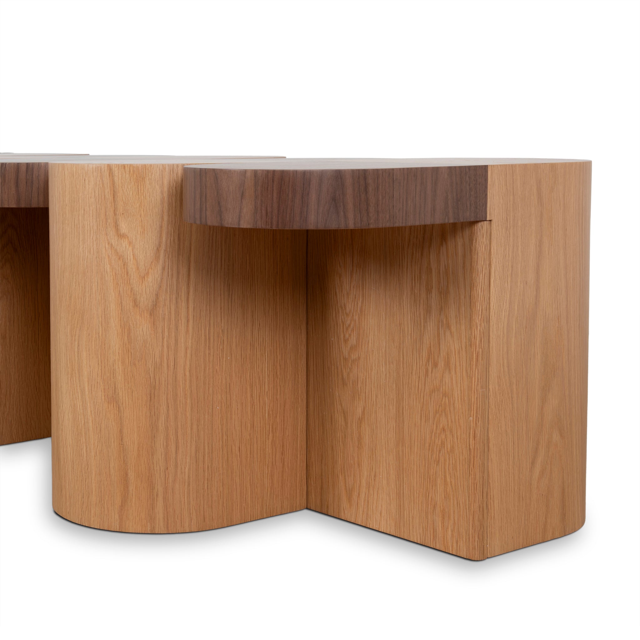 Artea 1.68m Dining Bench - Two Tone Natural Dining Bench Century-Core