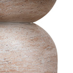 Palatino 2.2m Oval Dining Table - Light Travertine Look Dining Table Concrete-Core