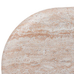 Palatino 2.2m Oval Dining Table - Light Travertine Look Dining Table Concrete-Core