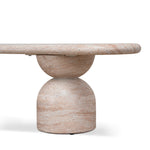 Ex Display - Palatino 2m Indoor Bench - Light Travertine Look Dining Bench Concrete-Core