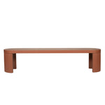 Alaric 2m Concrete Bench - Terracotta Dining Bench Concrete-Core