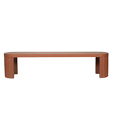 Alaric 2m Concrete Bench - Terracotta Dining Bench Concrete-Core