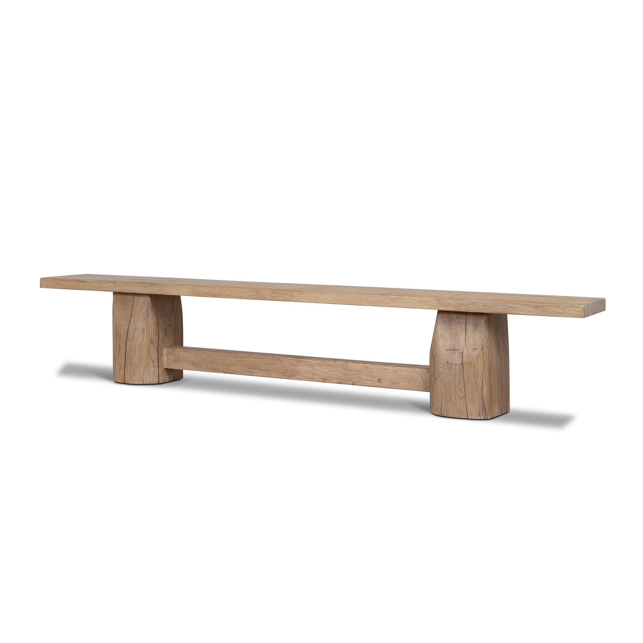 Josif 2.5m Elm Bench - Natural Dining Table Nasa-Core
