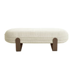 Callistia 1.5m Long Bench - Soft Ivory Dining Bench Iggy-Core