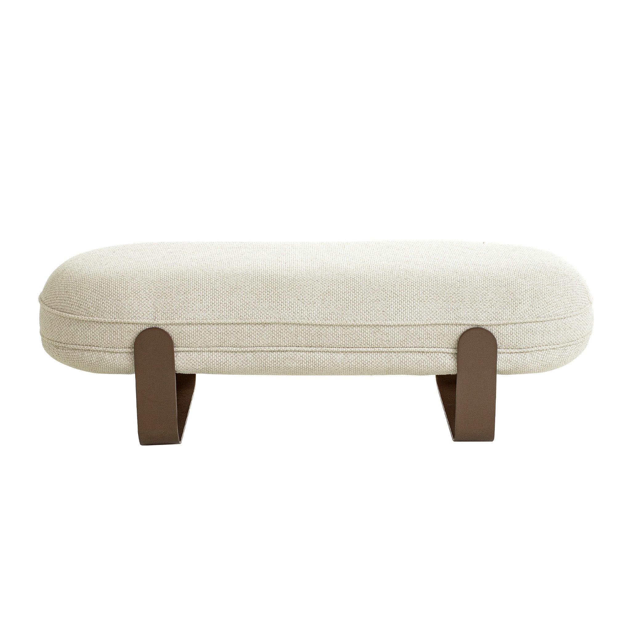 Callistia 1.5m Long Bench - Soft Ivory Dining Bench Iggy-Core