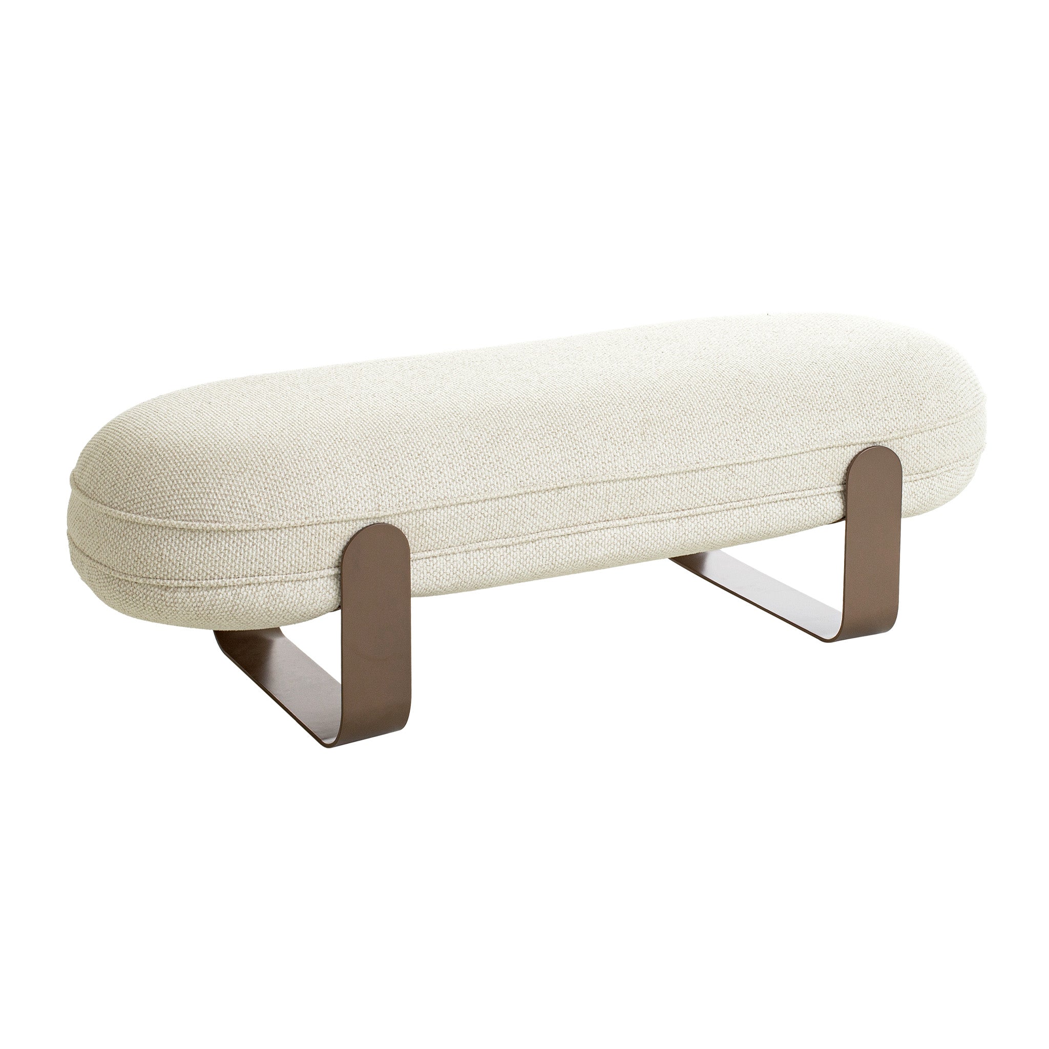 Callistia 1.5m Long Bench - Soft Ivory Dining Bench Iggy-Core