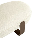 Callistia 1.5m Long Bench - Soft Ivory Dining Bench Iggy-Core