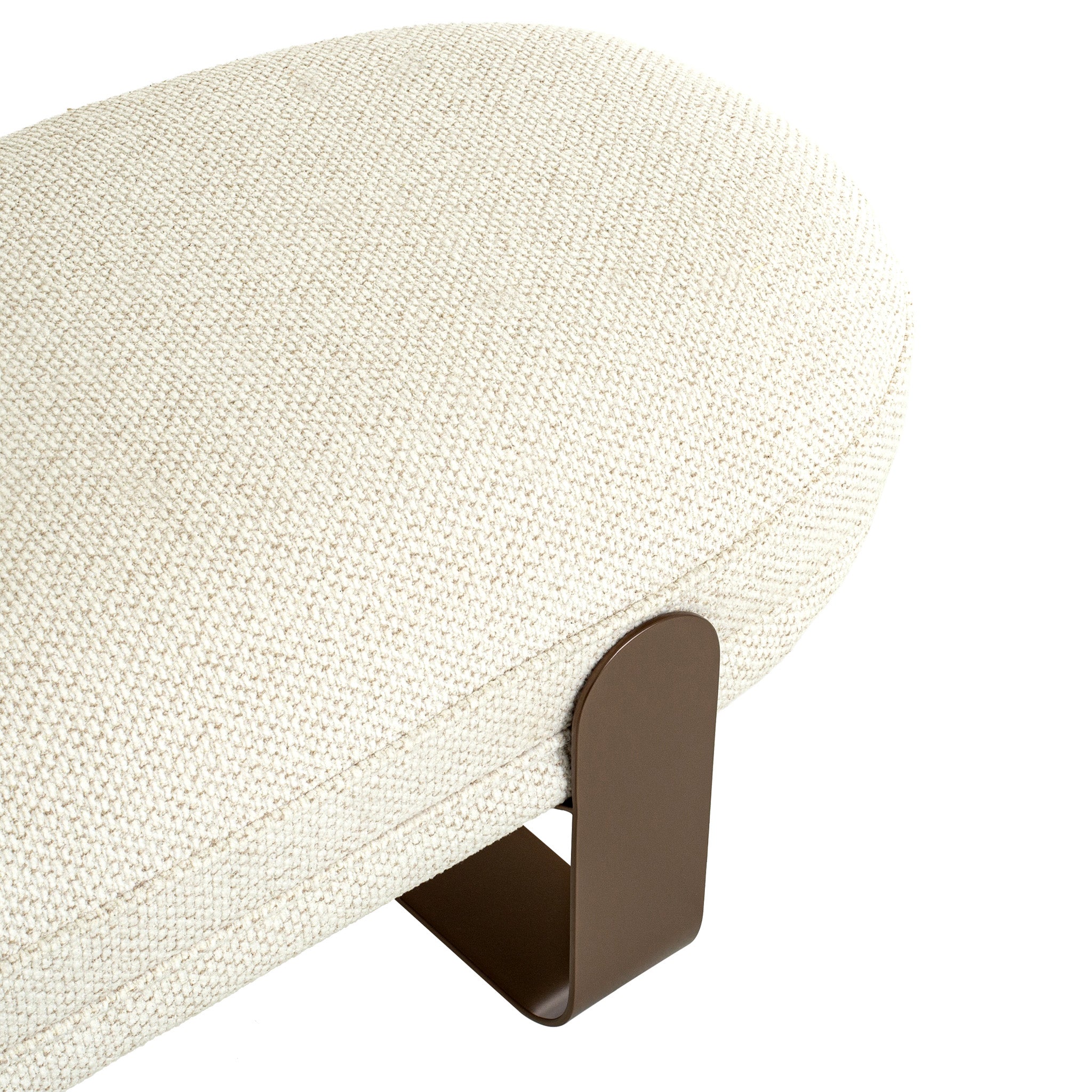 Callistia 1.5m Long Bench - Soft Ivory Dining Bench Iggy-Core