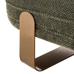Callistia 1.5m Long Bench - Woven Green Dining Bench Iggy-Core