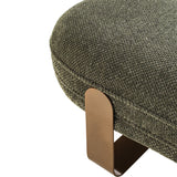 Callistia 1.5m Long Bench - Woven Green Dining Bench Iggy-Core