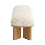 Vico 1.5m Natural Bench - Honeycomb White Dining Bench Iggy-Core