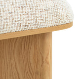 Vico 1.5m Natural Bench - Honeycomb White Dining Bench Iggy-Core