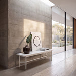 Veronica 1.8m Wooden Bench - Full White Bench KD-Core