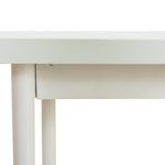 Veronica 1.8m Wooden Bench - Full White Bench KD-Core