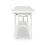 Veronica 1.8m Wooden Bench - Full White Bench KD-Core