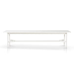 Veronica 1.8m Wooden Bench - Full White Bench KD-Core