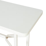 Veronica 1.8m Wooden Bench - Full White Bench KD-Core