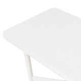 Veronica 1.8m Wooden Bench - Full White Bench KD-Core