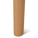 Set of 2 - Paul Natural Dining Armchair - Grey Seat Dining Chair Swady-Core