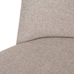 Set of 2 - Paul Natural Dining Chair - Grey Seat Dining Chair Swady-Core