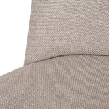 Set of 2 - Paul Natural Dining Chair - Grey Seat Dining Chair Swady-Core