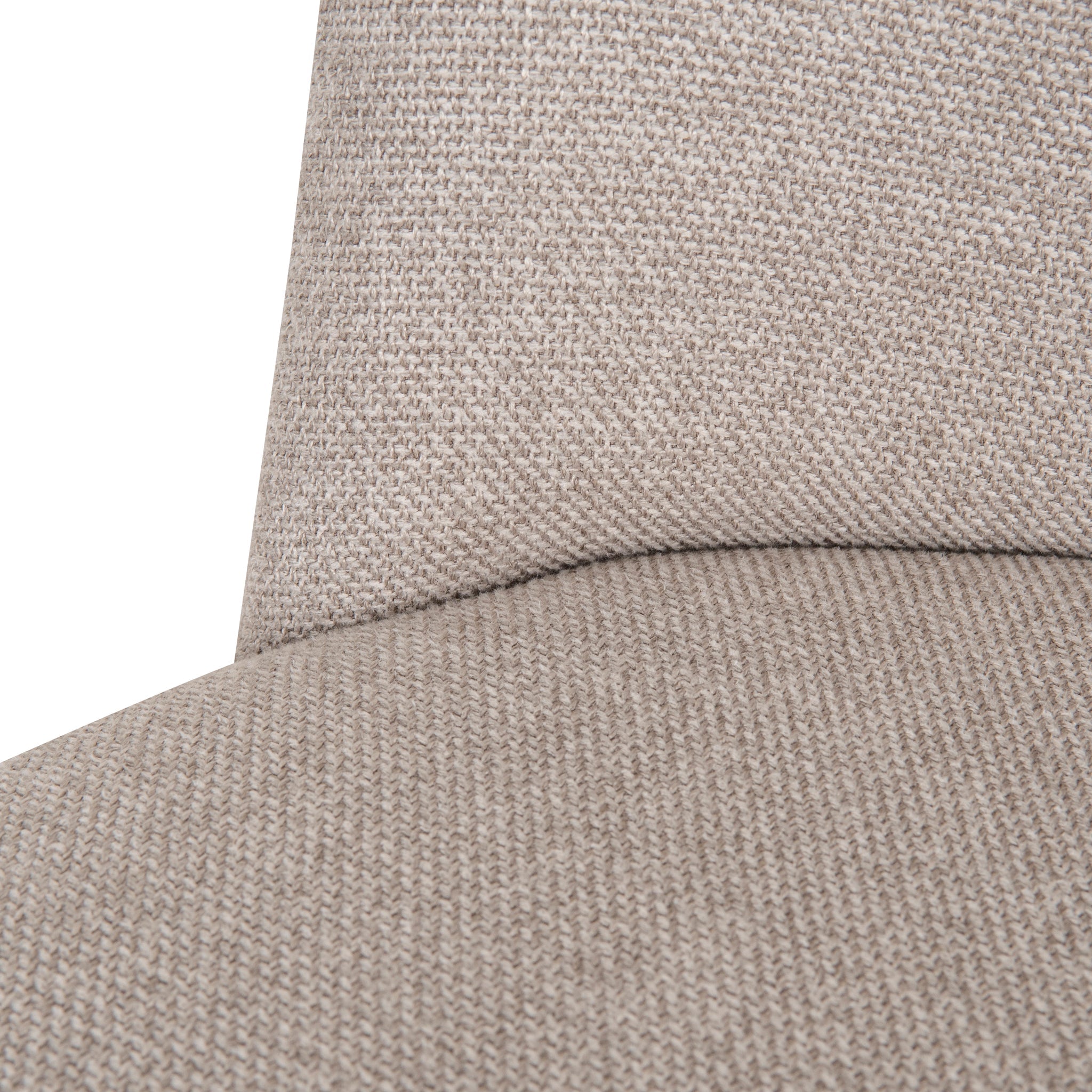 Set of 2 - Paul Natural Dining Chair - Grey Seat Dining Chair Swady-Core