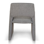 Set of 2 - Marko Fabric Dining Chair - Spec Smoke Grey Dining Chair Dwood-Core