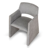 Set of 2 - Marko Fabric Dining Chair - Spec Smoke Grey Dining Chair Dwood-Core
