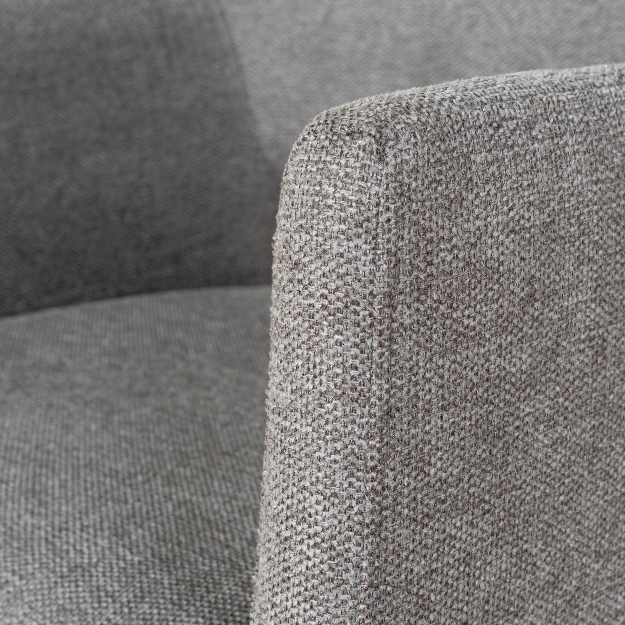 Set of 2 - Marko Fabric Dining Chair - Spec Smoke Grey Dining Chair Dwood-Core