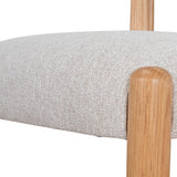 Ex Display - Cartaya Fabric Dining Chair - Coastal Beige Dining Chair MYI-Core