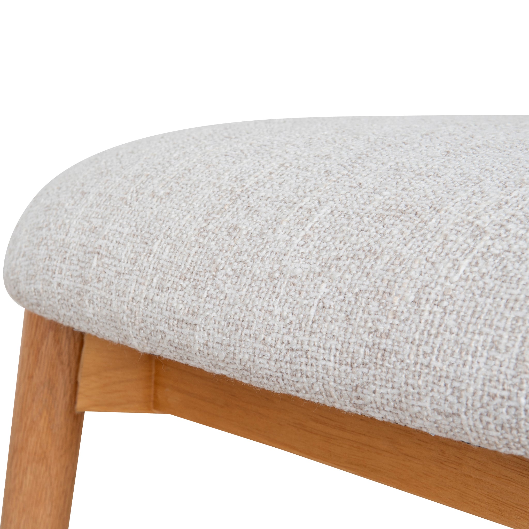 Heizer Oak Dining Chair - Coastal Beige Dining Chair MYI-Core