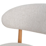 Heizer Oak Dining Chair - Coastal Beige Dining Chair MYI-Core
