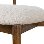 Ex Display - Heizer Walnut Dining Chair - Coastal Beige Dining Chair MYI-Core