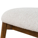 Ex Display - Heizer Walnut Dining Chair - Coastal Beige Dining Chair MYI-Core