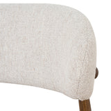 Ex Display - Heizer Walnut Dining Chair - Coastal Beige Dining Chair MYI-Core