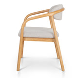 Ex Display - Bellbrook Natural Dining Chair - Coastal Beige Dining Chair MYI-Core