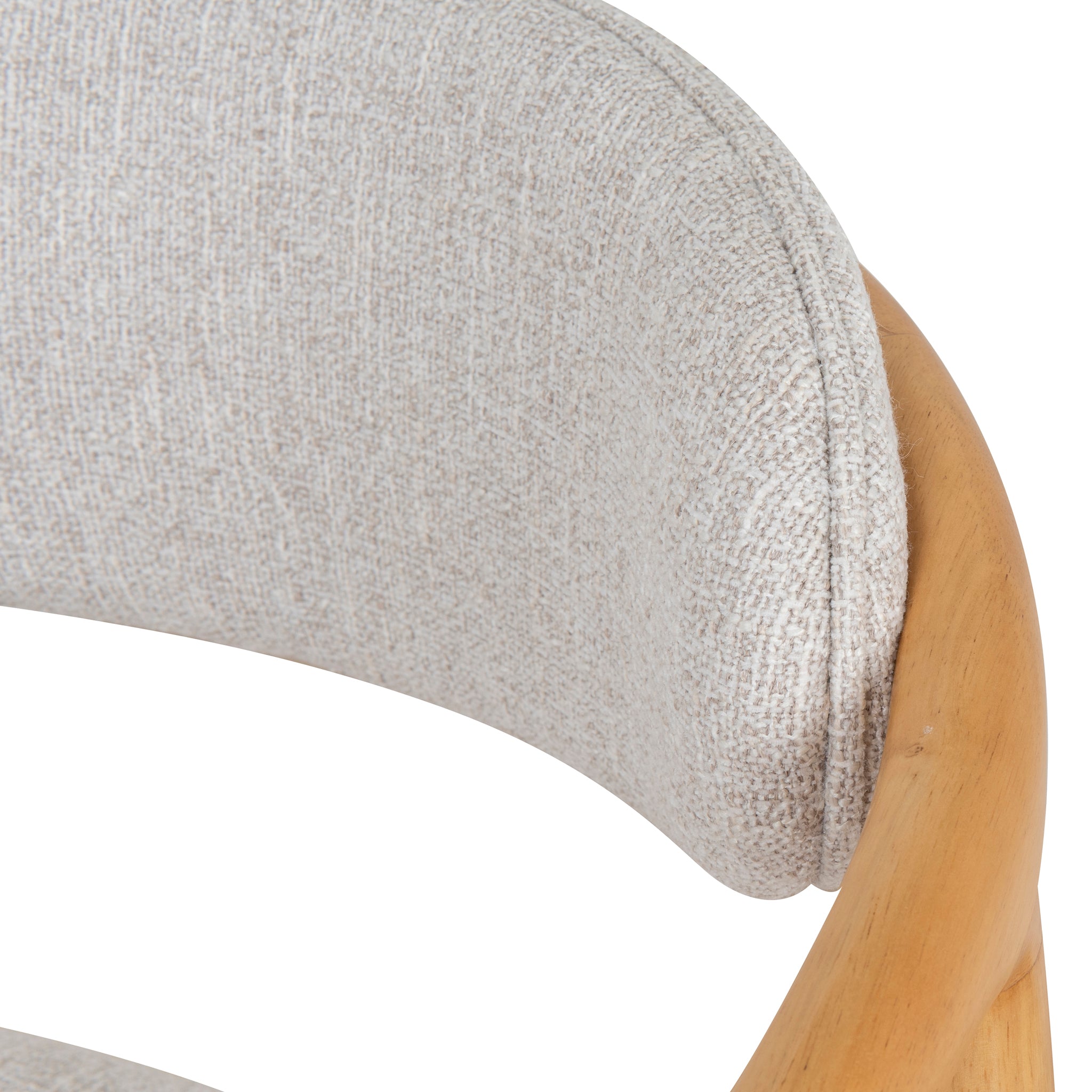 Ex Display - Bellbrook Natural Dining Chair - Coastal Beige Dining Chair MYI-Core