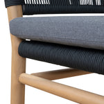 Andor Outdoor Dining Chair - Royal Anthracite Outdoor Chair Eminem-Core   