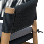 Andor Outdoor Dining Chair - Royal Anthracite Outdoor Chair Eminem-Core   