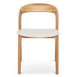 Set of 2 - Caspar Natural Dining Chair - Beige Dining Chair Swady-Core