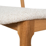 Ex Display - Caspar Natural Dining Chair - Beige