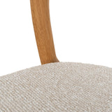 Ex Display - Caspar Natural Dining Chair - Beige Dining Chair Swady-Core