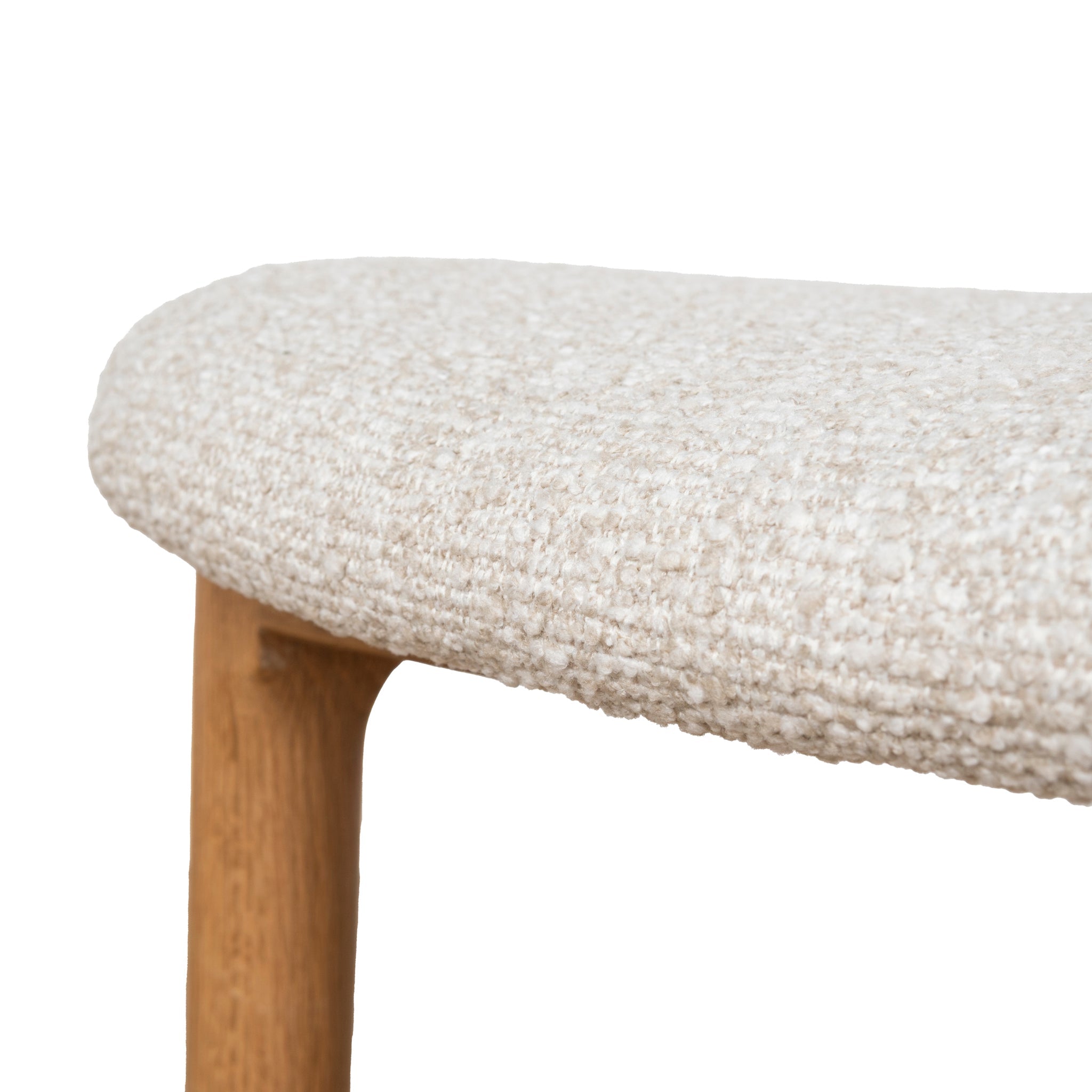 Ex Display - Caspar Natural Dining Chair - Beige Dining Chair Swady-Core