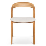 Ex Display - Caspar Natural Dining Chair - Beige Dining Chair Swady-Core