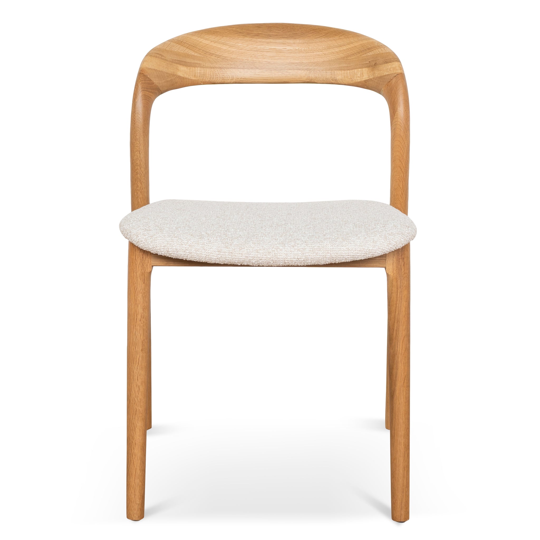 Ex Display - Caspar Natural Dining Chair - Beige Dining Chair Swady-Core