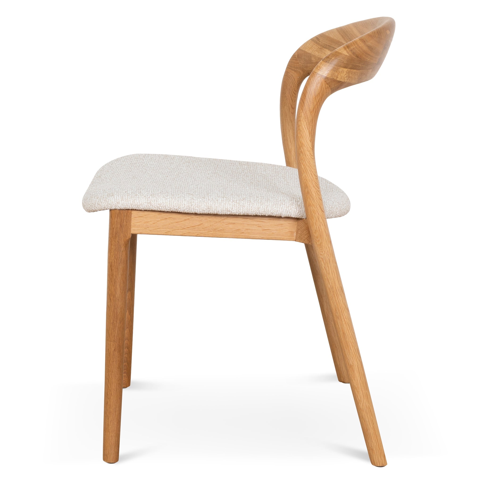 Ex Display - Caspar Natural Dining Chair - Beige Dining Chair Swady-Core