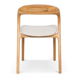 Ex Display - Caspar Natural Dining Chair - Beige Dining Chair Swady-Core
