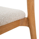 Set of 2 - Caspar Natural Dining Chair - Beige Dining Chair Swady-Core