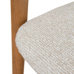 Set of 2 - Caspar Natural Dining Armchair - Beige Dining Chair Swady-Core